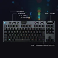 Logitech G915 TKL LIGHTSPEED Wireless Gaming Keyboard GL Clicky