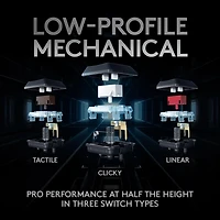 Logitech G915 TKL LIGHTSPEED Wireless Gaming Keyboard GL Clicky