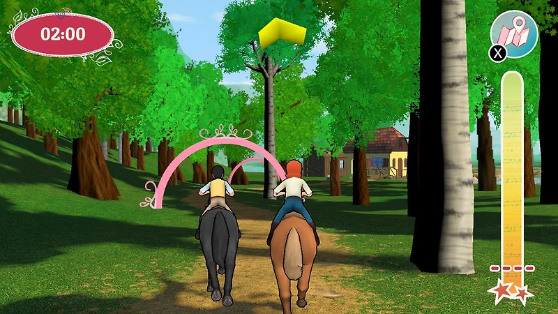 Bibi and Tina at the Horse Farm