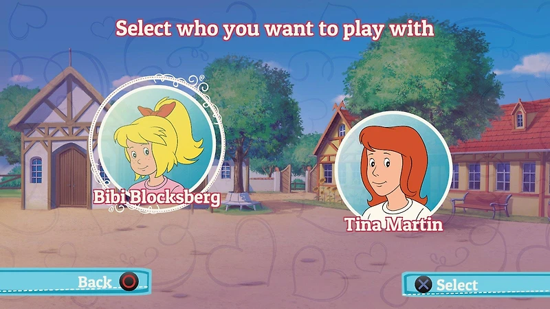 Bibi and Tina at the Horse Farm