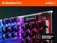 SteelSeries Apex 7 Brown Switches Wired Mechanical Gaming Keyboard