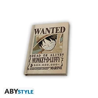 One Piece Monkey D. Luffy Mug Notebook and Keychain Gift Set
