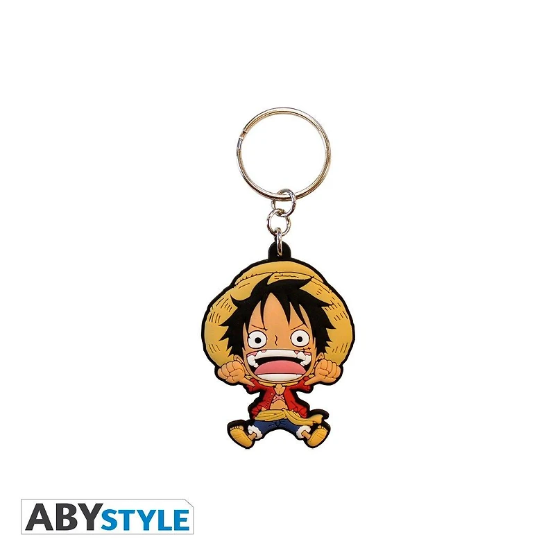 One Piece Monkey D. Luffy Mug Notebook and Keychain Gift Set