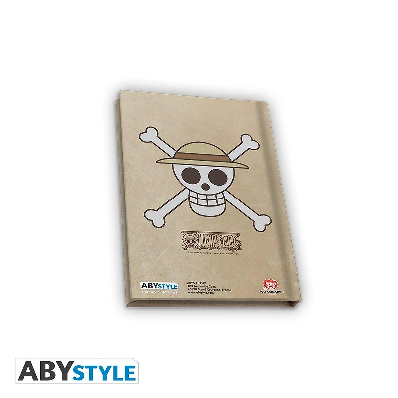 One Piece Monkey D. Luffy Mug Notebook and Keychain Gift Set