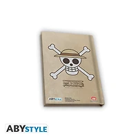 One Piece Monkey D. Luffy Mug Notebook and Keychain Gift Set