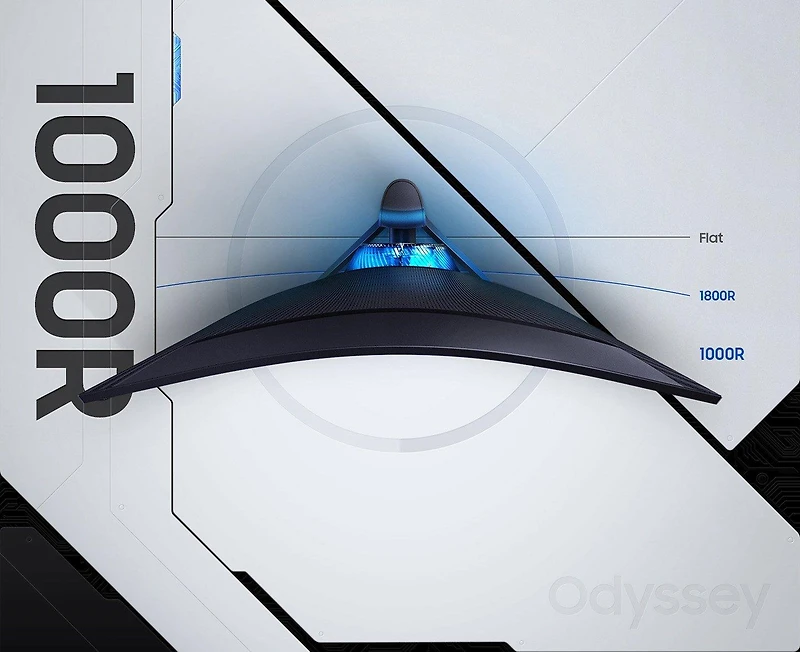 Samsung Odyssey G7 32-in 2560x1440 240Hz Curved Gaming Monitor
