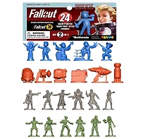Fallout Nanoforce Army Builder Figure Collection Bagged Series 1 Version 3 Figure