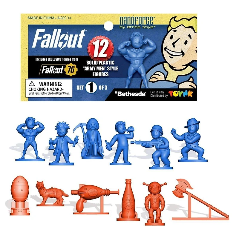 Toynk Fallout Nanoforce Army Builder Figure Collection Bagged Series 1 Volume 1 Figure