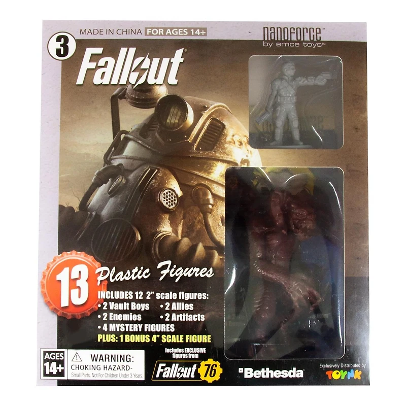 Toynk Fallout Nanoforce Army Builder Figure Collection Boxed Series 1 Volume 3 Figure