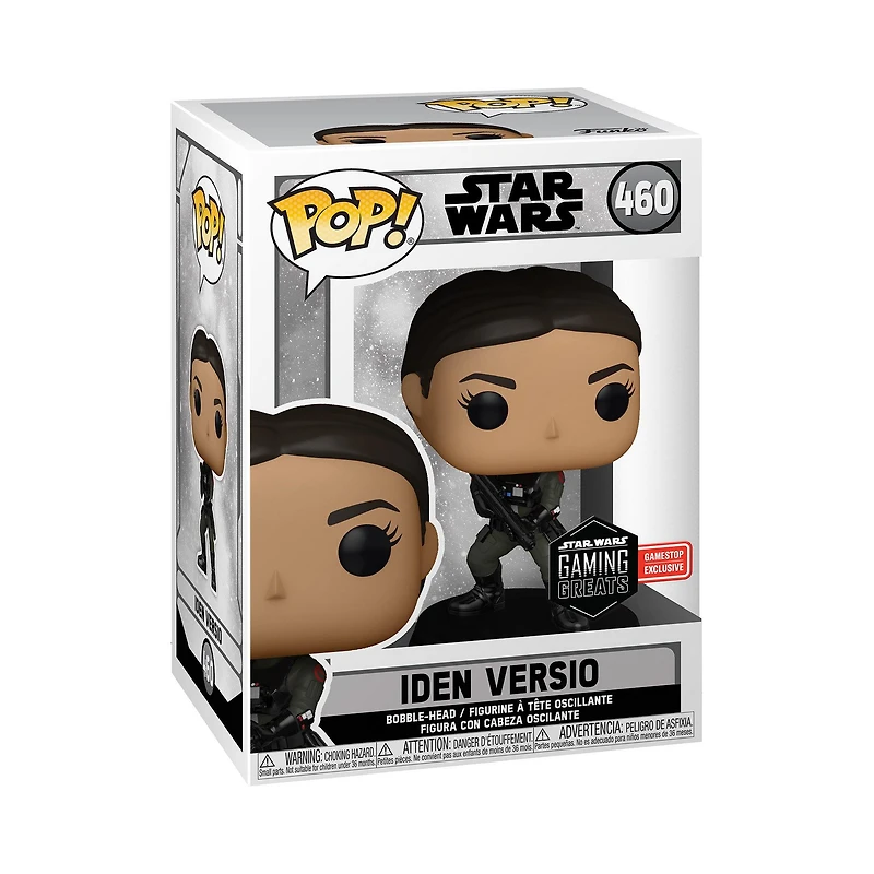 Funko POP! Star Wars: Inferno Squad Iden Versio 3.75-in Bobblehead Vinyl Figure GameStop Exclusive