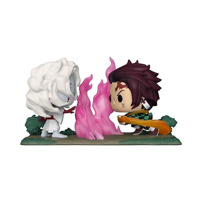 Funko POP! Moment: Demon Slayer: Kimetsu no Yaiba Tanjiro VS. Rui 4.25-in Vinyl Figure