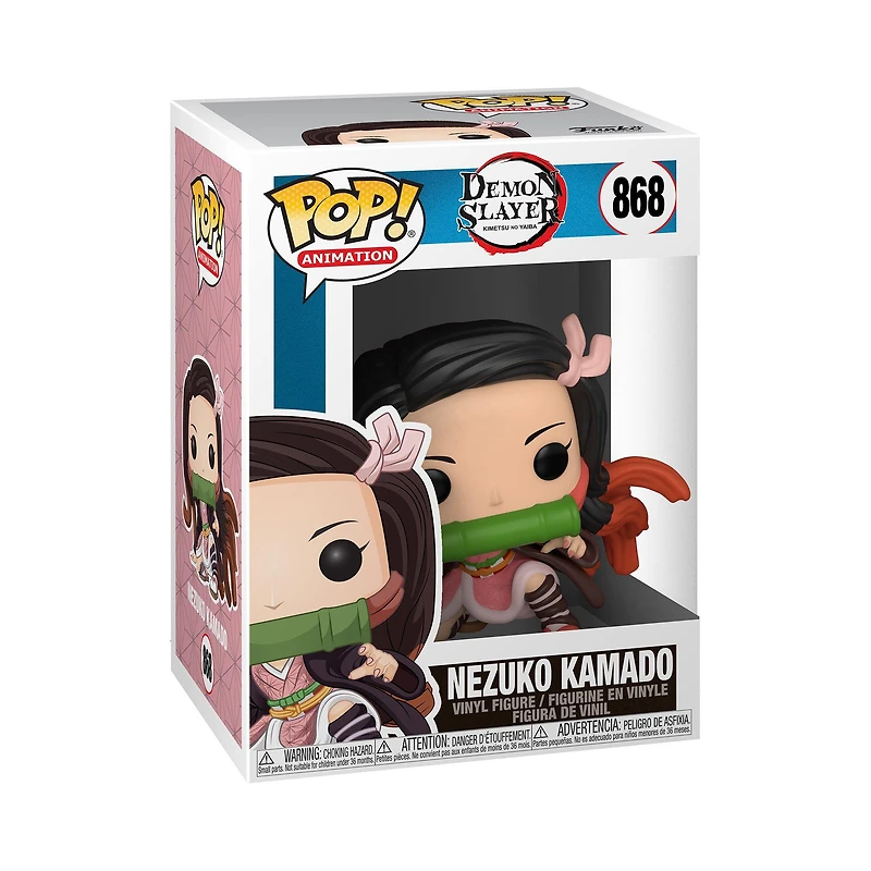 Funko POP! Animation: Demon Slayer: Kimetsu no Yaiba Nezuko Kamado 3.5-in Vinyl Figure