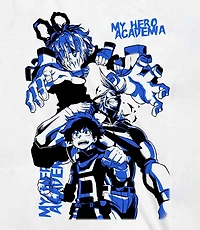 My Hero Academia Hero and Villain Print Mens T-Shirt