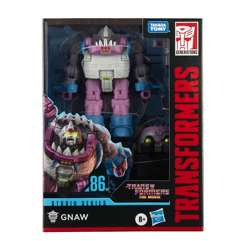 Hasbro Transformers: The Movie (1986) Studio Series Gnaw 86-08 Deluxe Class 4.5-in Action Figure