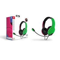 PDP Gaming LVL40 Wired Stereo Gaming Headset Neon Splat - Nintendo Switch