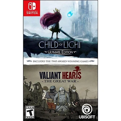 Child of Light Ultimate Edition and Valiant Hearts: The Great War - Nintendo Switch