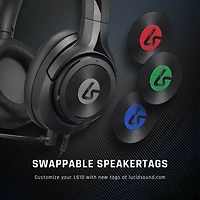 LucidSound LS10X Wired Stereo Gaming Headset for Xbox Series X/S - Electric Volt