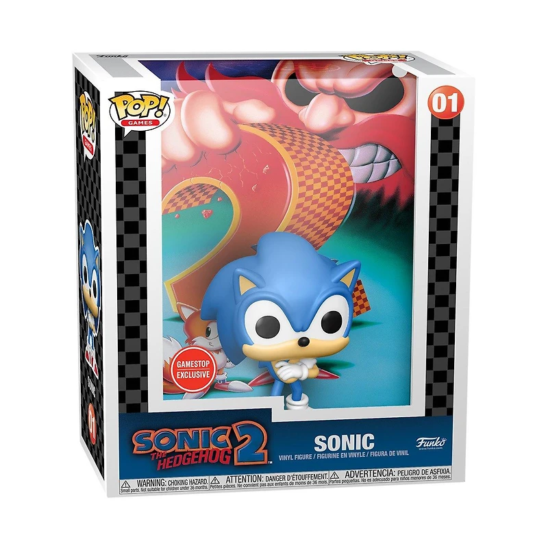 Funko POP! Game Cover: Sonic the Hedgehog 2