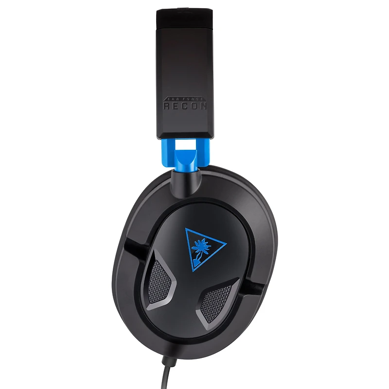Turtle Beach Recon 50 Wired Gaming Headset  for PS5, PS4, PS4 Pro, Xbox Series X/S, Xbox One, PC and Mobile - Black/Blue
