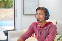 Turtle Beach Recon 50 Wired Gaming Headset  for PS5, PS4, PS4 Pro, Xbox Series X/S, Xbox One, PC and Mobile - Black/Blue
