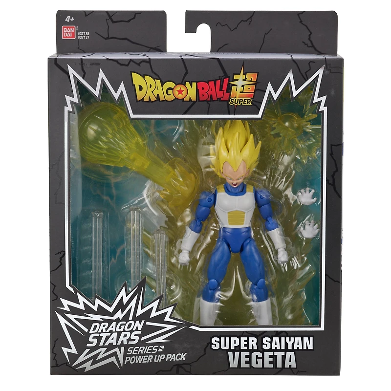 Bandai Dragon Ball Super - Super Saiyan Vegeta Dragon Stars Series Power Up Pack 6.5-in Action Figure