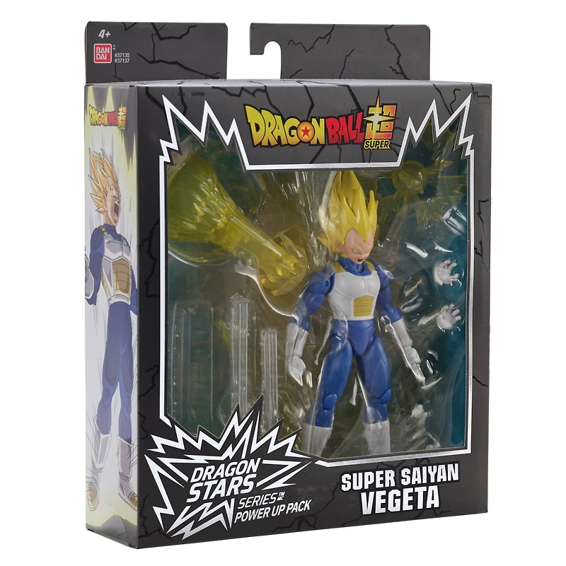 Bandai Dragon Ball Super - Super Saiyan Vegeta Dragon Stars Series Power Up Pack 6.5-in Action Figure