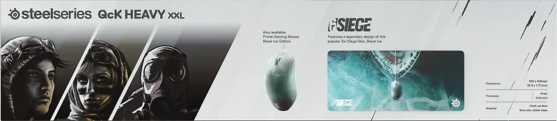 SteelSeries Qck Heavy 6Siege XXL Mouse Pad