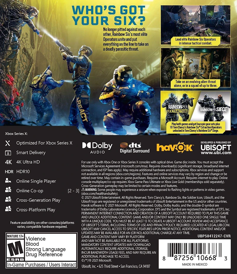 Tom Clancy's Rainbow Six: Extraction