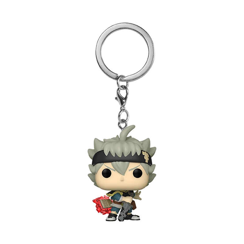 Funko POP! Keychain: Black Clover Asta Vinyl 4-in Figure Keychain