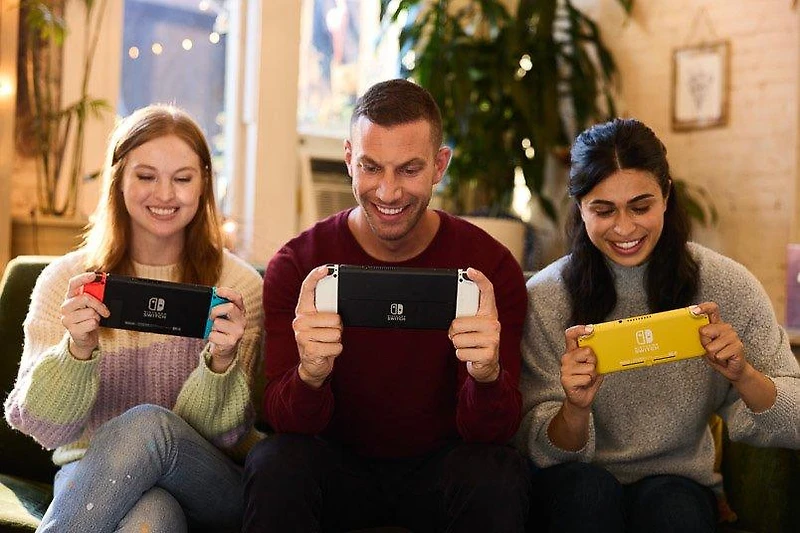 Nintendo Switch OLED Console with White Joy-Con