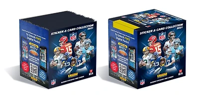 Panini 2021 NFL Football Hybrid Sticker Pack Box