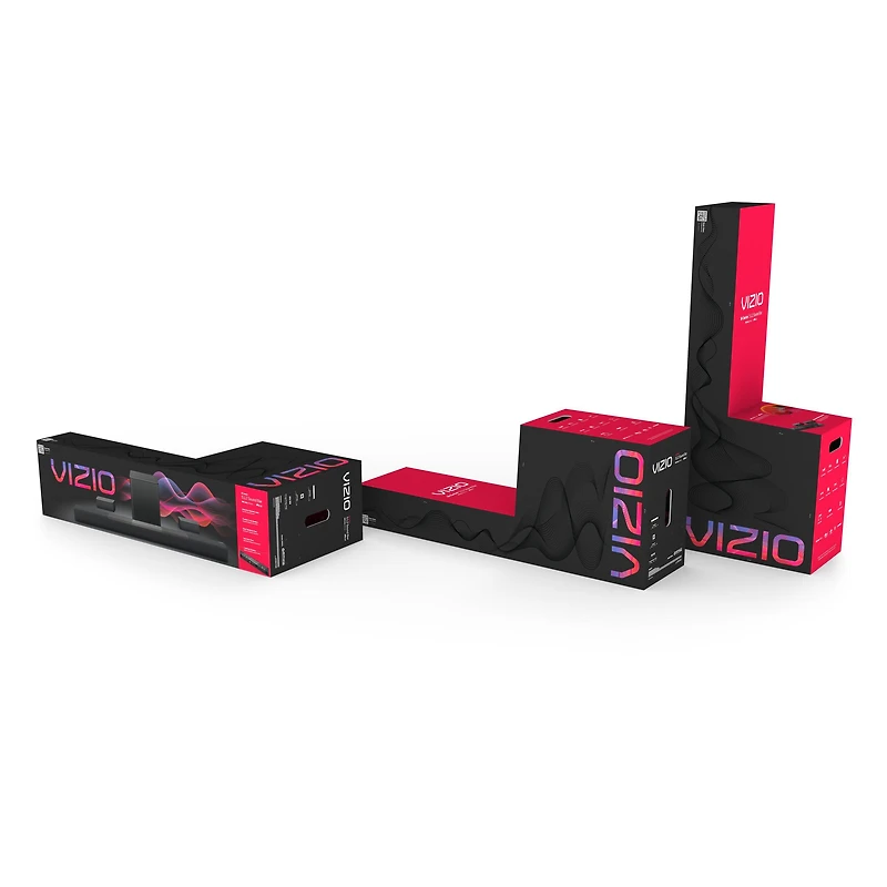 VIZIO M-Series 5.1.2 Sound Bar and Home Theater Sound System with Dolby Atmos and DTSX Black M512A-H6