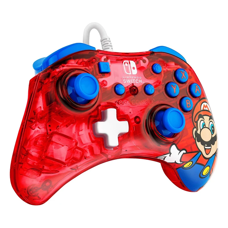PDP Rock Candy Wired Controller for Nintendo Switch - Super Mario