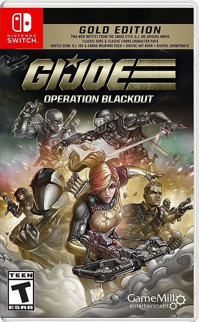 GI Joe Operation Blackout Gold Edition - Nintendo Switch