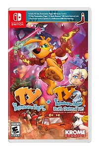 TY the Tasmanian Tiger HD and TY the Tasmanian Tiger 2: Bush Rescue HD Bundle - Nintendo Switch