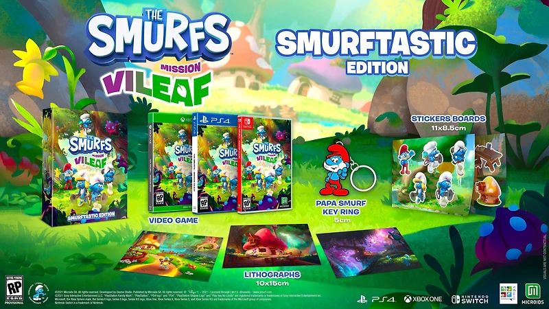 The Smurfs: Mission Vileaf - Smurftastic Edition - PlayStation 5