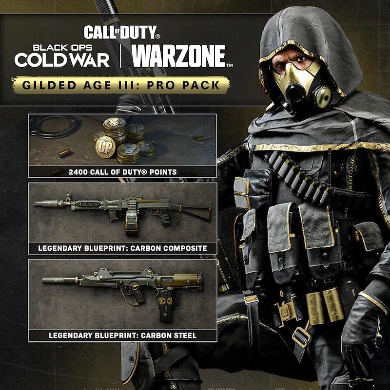 Call of Duty: Warzone Gilded Age III Pro Pack DLC - PlayStation 4