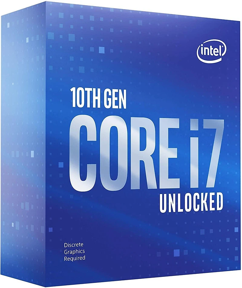 Intel Core i7-10700KF 10th Gen 8-Core/16 Thread 3.8GHz LGA 1200 Desktop Processor