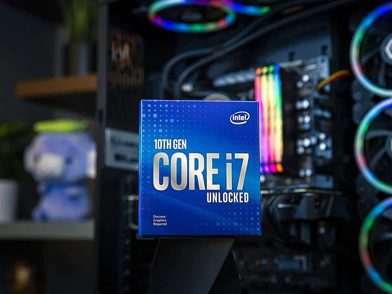 Intel Core i7-10700KF 10th Gen 8-Core/16 Thread 3.8GHz LGA 1200 Desktop Processor