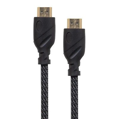 Helix Ultra-Durable 4K HDMI Cable with 90 Degree Adapter 6 ft