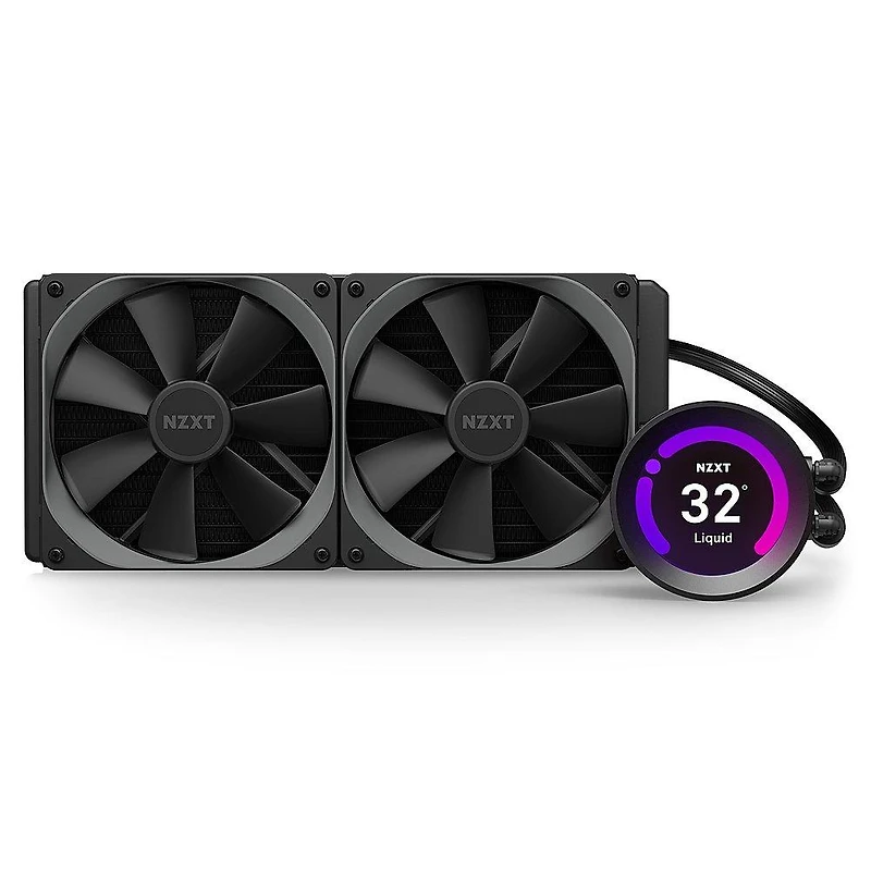 NZXT Kraken Z63 280mm AIO CPU Liquid Cooler with LCD Display RLKRZ6301