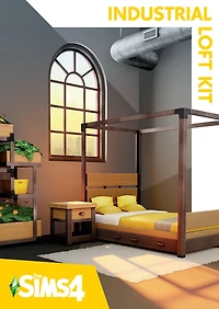 The Sims 4 Industrial Loft Kit DLC