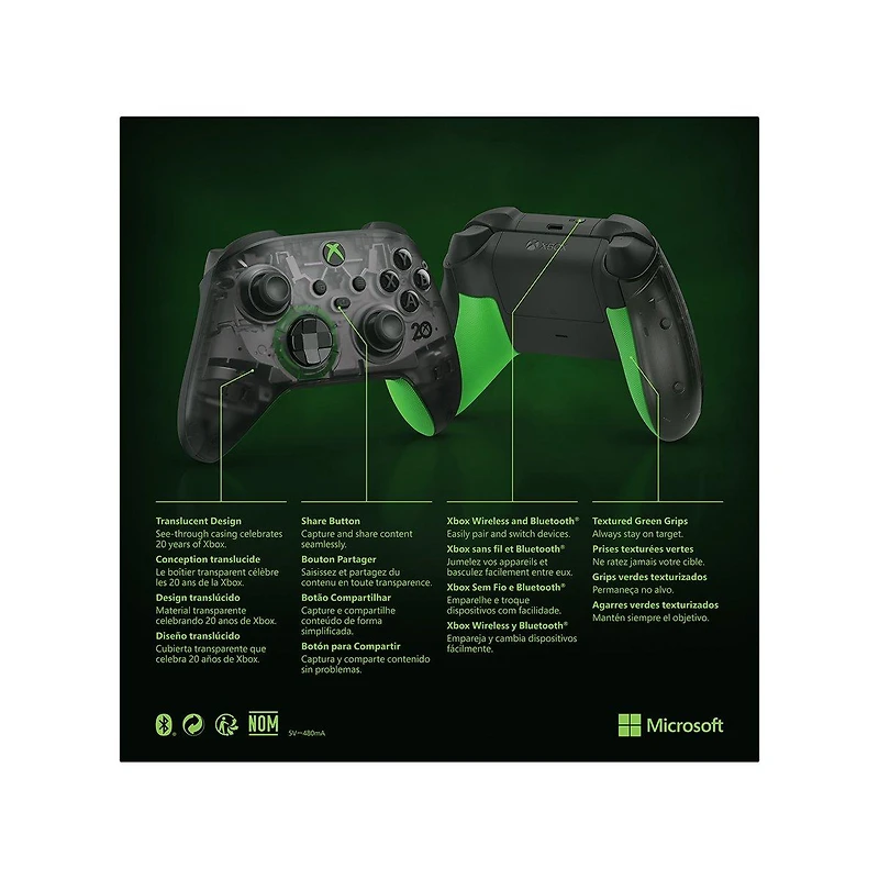 Microsoft Wireless Controller for Xbox Series X 20th Anniversary Special Edition