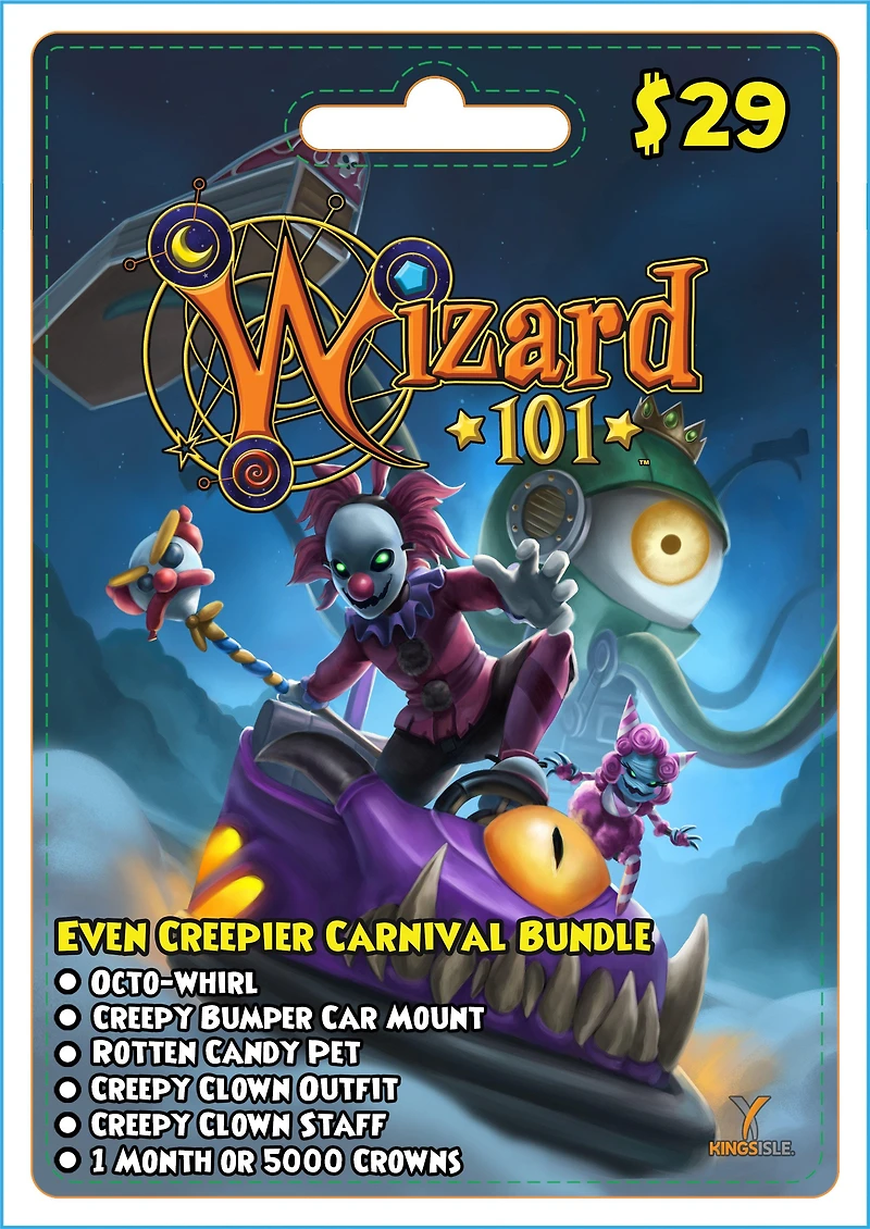 KingsIsle Wizard101 Even Creepier Carnival Bundle - PC