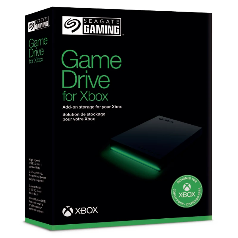 Seagate Game Drive External Hard Drive 4TB