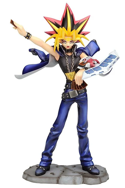 Kotobukiya ArtFX J Yu-Gi-Oh! Yami Yugi 9.5-in Statue Duel with Destiny Version