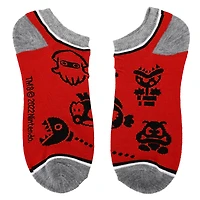 Super Mario 5-Pair Unisex Art Ankle Socks (Styles May Vary