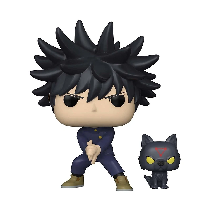 Funko POP! Jujutsu Kaisen Megumi Fushiguro with Divine Dogs 4.71-in Vinyl Figure