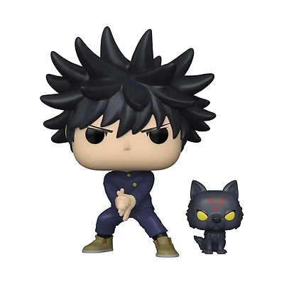 Funko POP! Jujutsu Kaisen Megumi Fushiguro with Divine Dogs 4.71-in Vinyl Figure