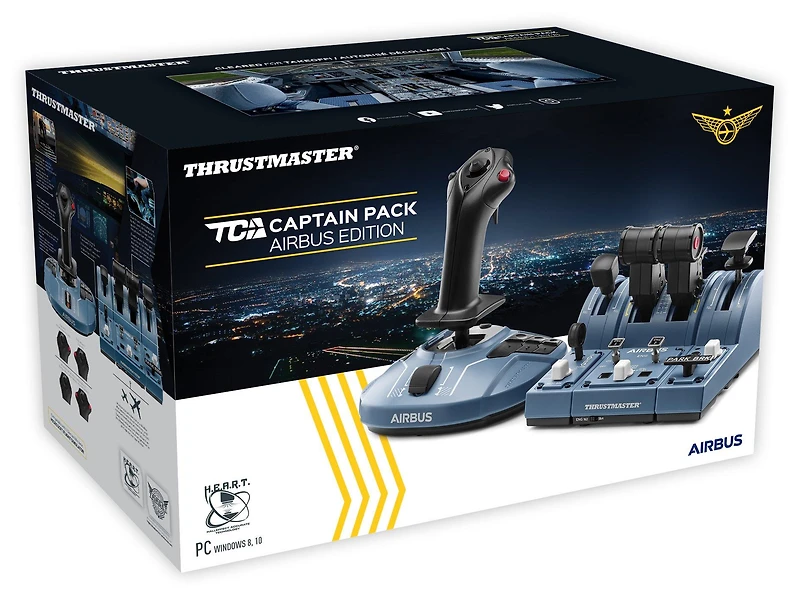 Thrustmaster TCA Captain Pack Airbus Edition Flight Controller for PC
